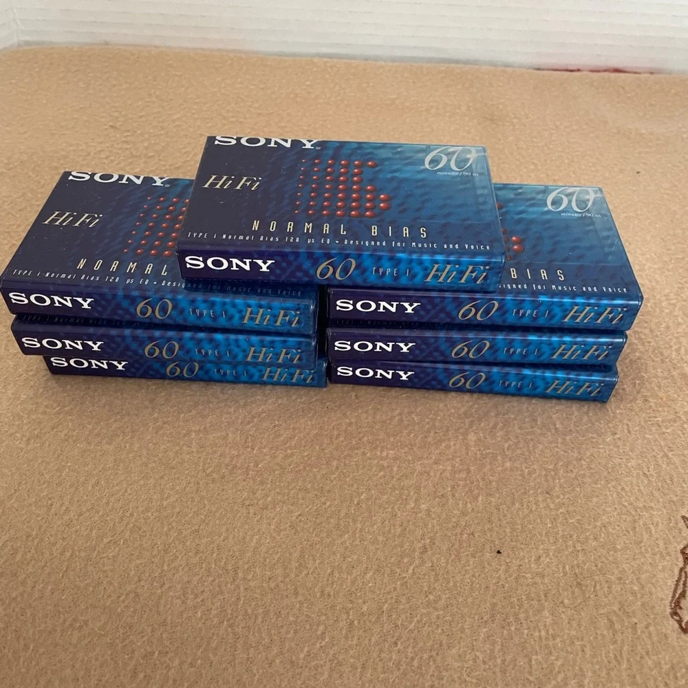 Sony HiFi , 60 min Cassette, New 7